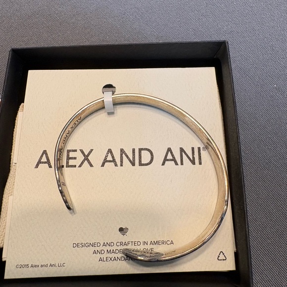 NWT Alex and Ani Liberty Copper Cuff Bracelet - Picture 4 of 12